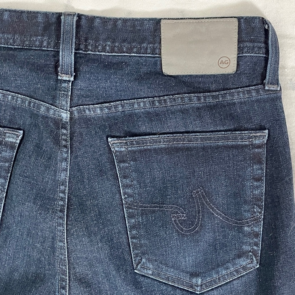 AG Adriano Goldschmied 'The Pipe' High Rise Cropped Jeans Vintage Wash Unisex 32 - Picture 8 of 16